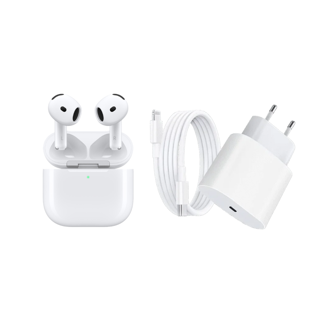 Pack AirPods 4 + chargeur&cable type C (premium quality)